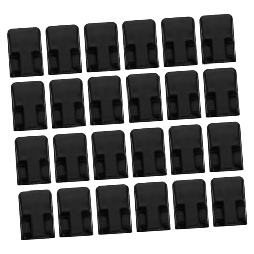 FOMIYES 3sets Plastic Ring Buckle Jewelry Ring Display Racks for Shop Finger Ring Shelf Finger Ring Organizer Ring Display Stand Ring Holder Finger Ring Storage Rack Ring Rack Black 35pcs*3