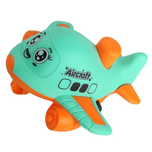 プレスアンドゴー航空機慣性駆動車のおもちゃ子供のための安全な屋内屋外遊び幼児ファインモータープレスアンドゴー航空機子供用