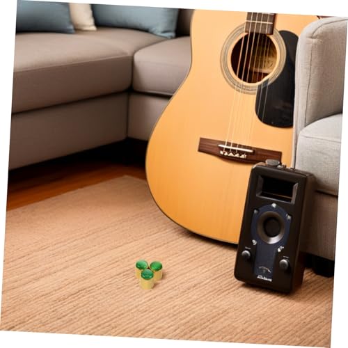 Boutons de volume guitare électrique métal vert œil de chat - 7