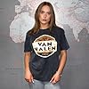 Van Halen Speed Shop Limited Edition 999 Only Premium Wash T Shirt L Charcoal #1