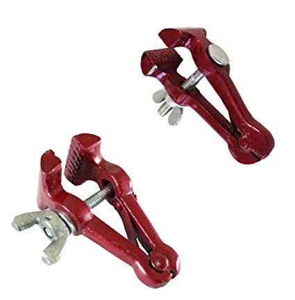 OSCAR Mini 3 or 4 inch Hand Held Vice Great for Workshop (Red) 1