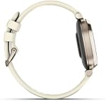 Garmin Lily 2, Small and Stylish Smartwatch, Hidden Display, Patterned Lens, Up to 5 Days Battery Life, Coconut