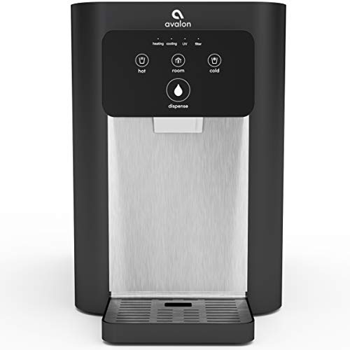 Avalon A9 Electric Touch Countertop Bottleless Cooler Water Dispenser-3 Temperatures (Black) #TOP1