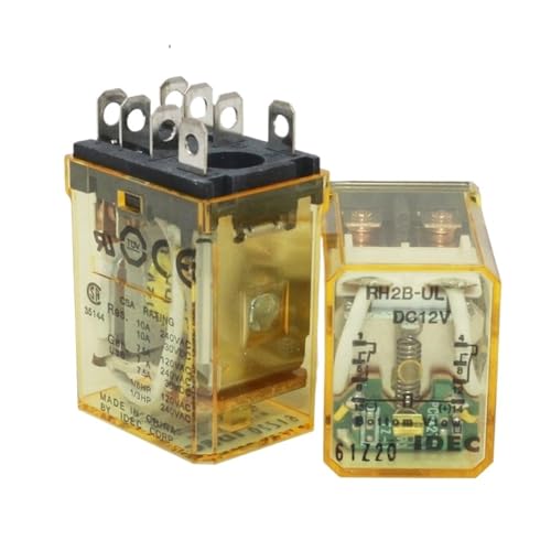Relais RH2B-UL DC12V 12VDC commutateur 10A 8PIN pour automatisme