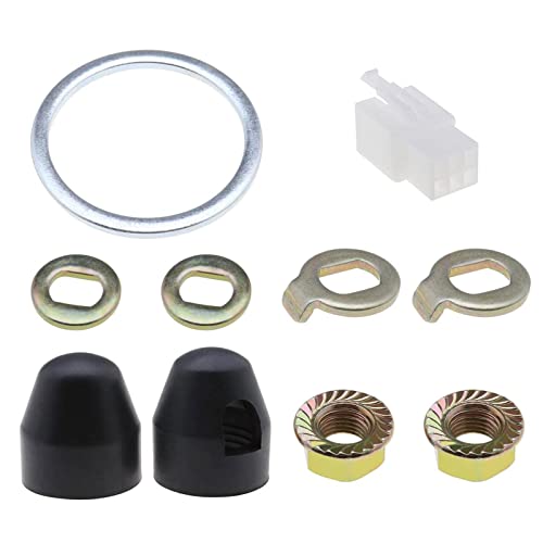 OneGas Tuercas del motor del cubo de la E-Bike, 14mm Arandela/Espaciador/Tuerca Cubierta del eje de la tuerca para 750W-1500W Motores Bicicleta Eléc