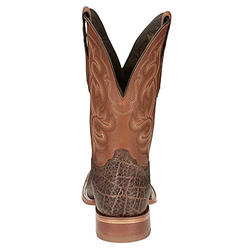 Tony Lama Men's 1911 Rowell Brown Safari 11" Cowboy Boot4