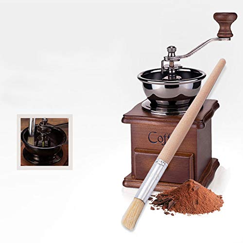 heaven2017 Escova de limpeza para moedor de café máquina de café expresso Escova