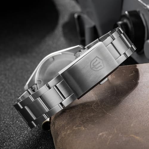 Image of watchdives WD0003 Original Design Aventurine Men Watch VH31 Sweep Second Quartz Watch 36mm Sapphire Crystal Luxury Wristwatch 100m Waterproof Stainless Steel