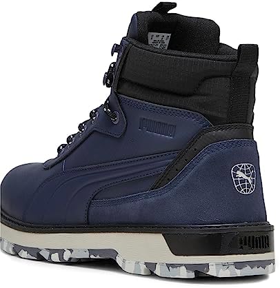 PUMA Men's DESIERTO V3 BETTER Boot, PUMA Navy-PUMA Black, 6.5 | Image 5