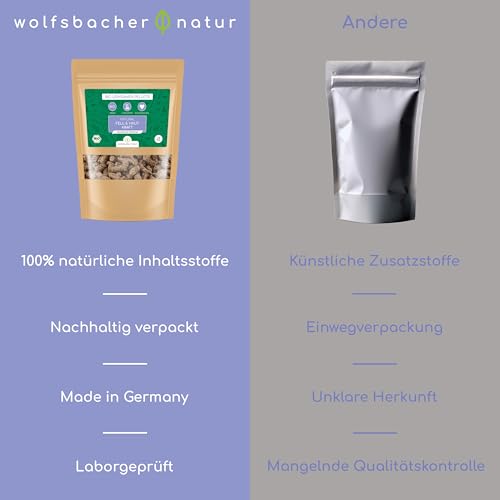Bio Leinsamen Pellets – Fellwechsel Unterstützung für Hunde, Kaninchen und Pferde - Reich an Omega-3, Natürlich & Rein