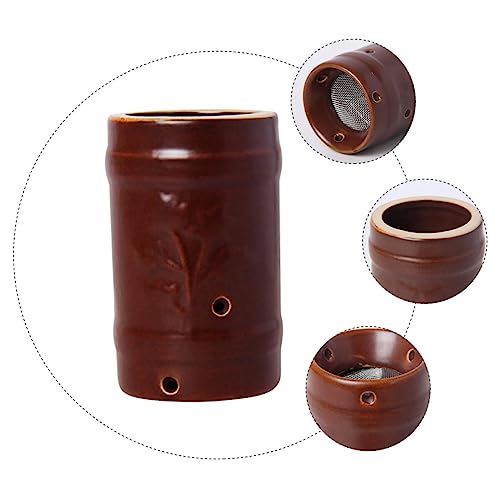 Juego de frasco cerámico para moxibustión GALPADA para alivio de dolores musculares, tanque portátil de calor ajustable para uso en casa y viajes miniatura 3