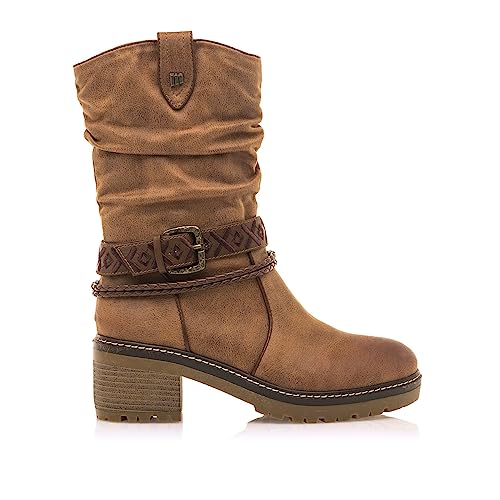 MTNG 53539, Botas Mujer, MARRÓN, 37 EU