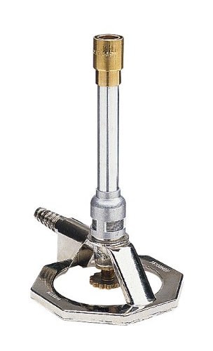 Humboldt Accuflame Straight Tube Gas TIRrill Bunsen Burner, Lp Gas