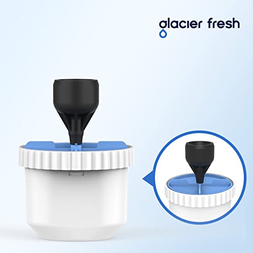Glacier Fresh Epic Water Filter Compatible With Epic Pure Water Pitcher Or Dispenser, Aquagear Water Pitcher, Seychelle Water Pitcher, Remove Multiple Pollutants, 1 Pack #TOP1
