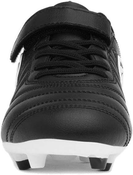 Umbro Childrens/Kids Speciali Liga Firm Leather Soccer Cleats (4 Big Kid) (Black/White)