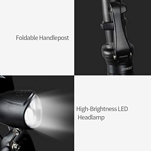 FIIDO M1 Pro Folding Ebike, 20 Inch Electric Bikes for Adults, 48V 500W 12.8Ah Lithium-Ion Battery Mountain Ebike, Max… - Image 8