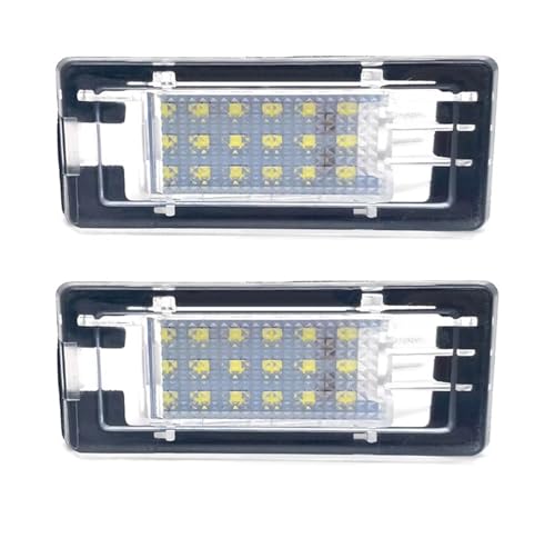 Luz LED para matrícula para Captur Espace Fluence Scenic de 2 piezas homologada