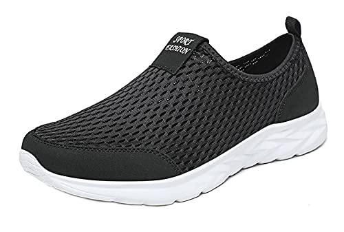 Chaussures de marche légères décontractées pour homme et femme, noir 2, 42 1/3 EU Cover