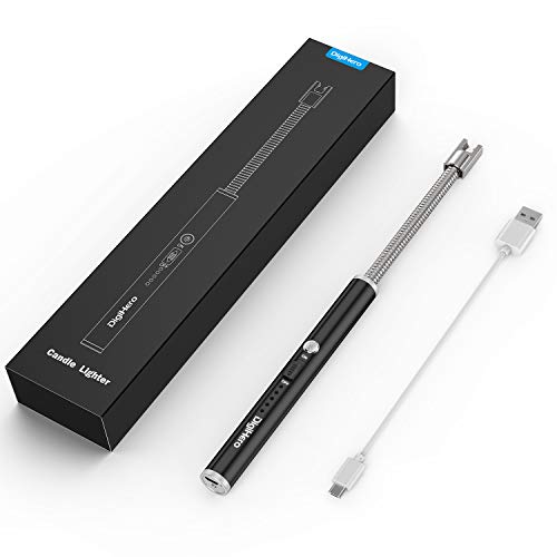 DigiHero Elektrisches Feuerzeug mit biegsamem Hals, wiederaufladbar, flammenlos, mit LED-Akkustandsanzeige und… – Bild 8