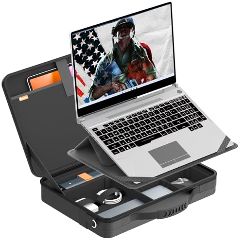 Image of Smatree A488S Hard Protective Sleeve Case with Stand Compatible for 16 inch Dell Pro Max 16 MC16250,MSI Creator Z16 /Creator Z16 A12UET-031US,HP ConceptD 5