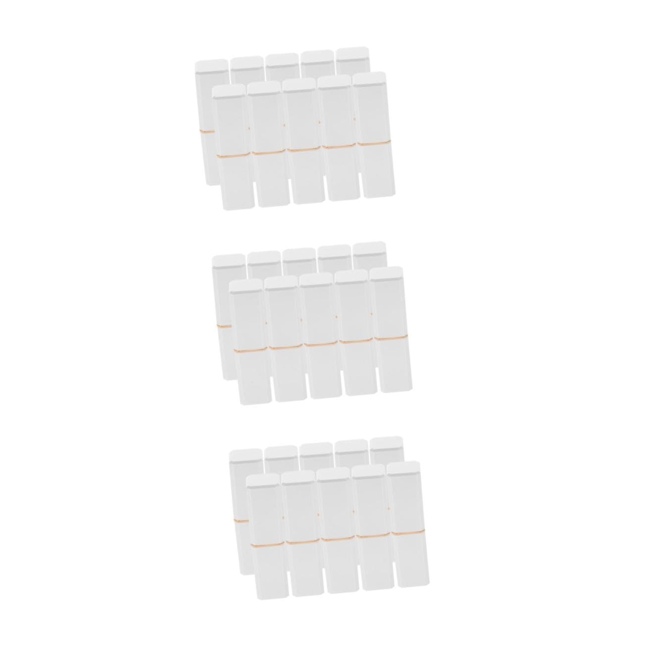 Ipetboom 30piezas Tubos De Brillo Labial Reutilizables Envases para Lip Gloss para Mujeres y