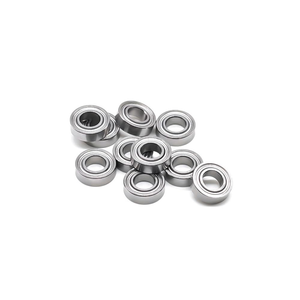 10 Uds SMR105ZZ 5X10X3 Mm rodamiento de Acero Inoxidable Apto for ABEC-7