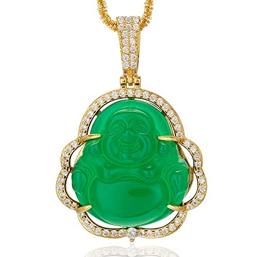 Image of ZenBless Fengshui Porsperity Jade Bracelet Lucky Charm Feng Shui Black Obsidian Wealth Bracelet Gift for Men Women with Gold Plated Pi Xiu Pi Yao Attract Wealth Good Luck(Green)