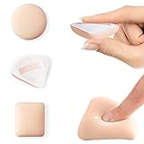 ❤Komfortabel und weich: Dieser nasse und trockene Puff besteht aus Fasern, fühlt sich weich, natürlich und gleichmäßig an, fühlt sich auf Ihrer Haut nicht unangenehm an und wirkt als Hautbarriere und Kontur.