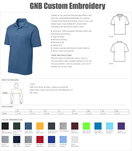 Men's Custom Golf Shirt. Custom Embroidered Polo Shirt/Golf Shirt4