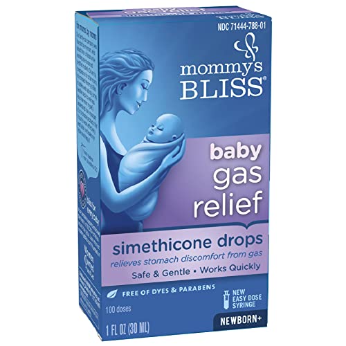 Mommy's Bliss Gas Relief Drops Bottle, Ginger Extract Flavor, 1 Fl Oz #TOP1