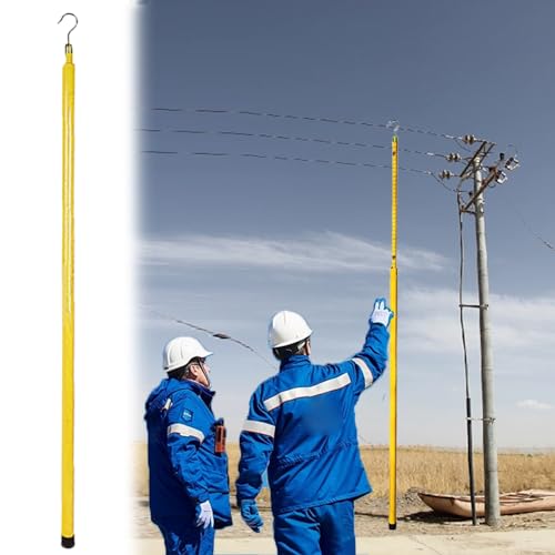 Bâton de mesure isolé contre les risques électriques lors des relevés