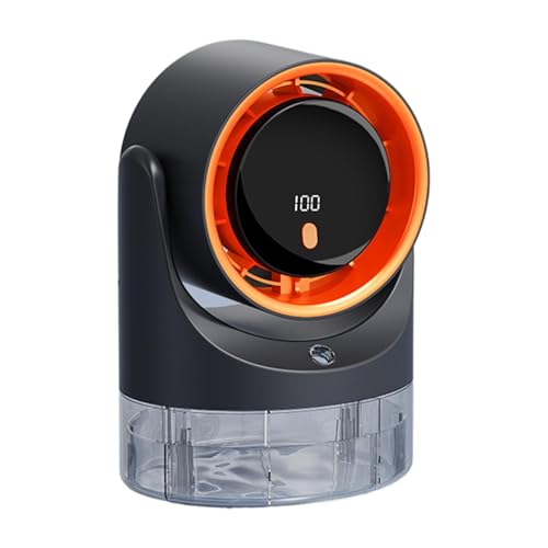 Ventilateur de Bureau Compact à 100 Vitesses avec Écran Numérique Tactile - 2