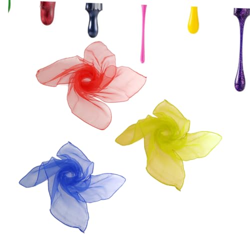 12pcs Candy Color Square Gauze Scarves for Boys and Girls Lightweight Dance Accessories for Kindergarten Performances and Activities Versatile and Durable Scarves Mixed Colors4