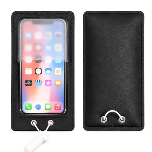 ZFD Lot de Pochettes Anti Caméra pour Téléphone, 50 Pochettes de Confidentialité avec Fermetures Sécurisées, Pochette Téléphone Anti Photo Réutilisable pour Mariages, Réunions, Événements