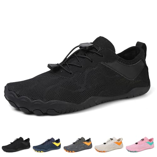 Glyde Haven Barefoot Shoes for Women & Men Minimalist Wide Toe Box Shoes with High Arch Support, Strength & Grip for Outdoor Training & Travel