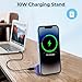 Aerbeis Magnetic Smartphone Camera Snap Grip- Smartphone Handle Photo Holder 10W Qi Wireless Charging Stand Phone Hand Grip with Bluetooth Wireless Remote Control for Video Photo Shooting
