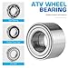 Rear Left or Right CV Axle & Wheel Bearing Kit for Polaris Ranger XP 900/1000 Crew EPS Ranger 570 Crew Full-Size 2013 2014 2015 2016 2017 2018, 2 CV Axles and 2 Wheel Bearings