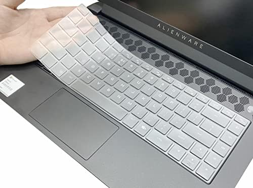 Keyboard Cover for Dell Alienware m16 R1 & Alienware m15 R7 R6 R5, Alienware x15 R1 R2 & x17 R1 R2 & G16 7630 7620 Gaming Laptop, Alienware x15 x17 R1 R2 Keyboard Skin Protector - TPU
