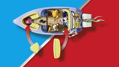 Playmobil 71366 Honeymoon Speedboat Trip thumb #6