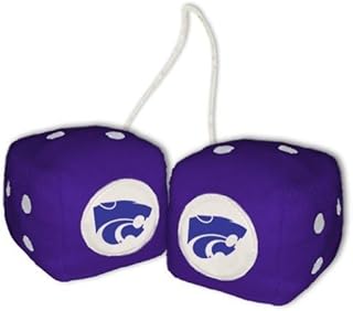 Kansas State Wildcats Fuzzy Dice