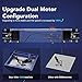 Alfawise Laser Engraver,60W Laser Engraving Machine, 10W Output Power Laser Cutter, Fitted with Dual Motor Higher Accuracy DIY Laser Engraver for Wood and Metal, Ceramic Tiles,Acrylic,Leather