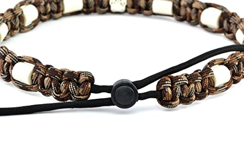 EM-Keramik-Halsband für Hunde & Katzen - Maßanfertigung EM-Band Original US-Paracord (41-50 cm, Camouflage)