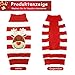 LATRAT Weihnachten Hundepullover,Hundepullover,Weihnachts-Elch-Kleidung, Weihnachts-Kostüm, Warm Welpe Klein Mittel Hunde (S, Rot-Elch)