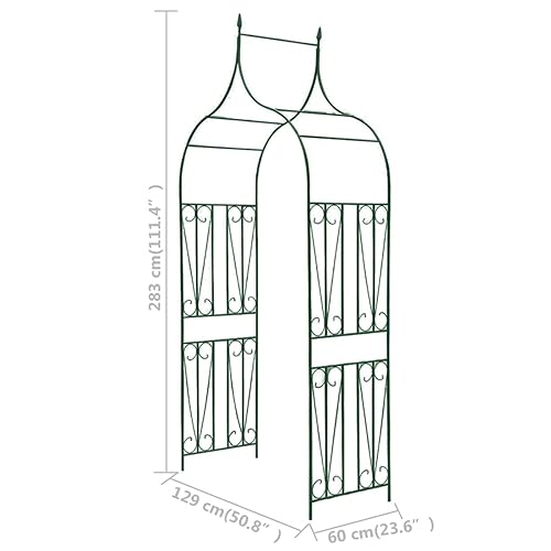 Arche de jardin à pics : la solution stable pour soutenir vos plantes en extérieur - 5
