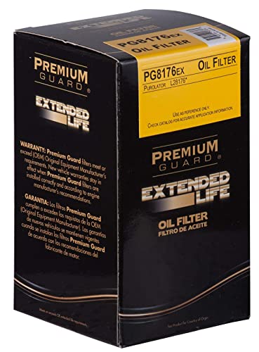 Pg Pg8176Ex Extended Performance Oil Filter | Fits 2015-16 Audi A3, 2015 Volkswagen Beetle, 2018-20 Crafter, 2018-21 Crafter Van, Golf, Golf Sportwagen, Jetta, Passat #TOP5