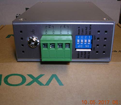 MOXA INJ-24A-T Inyector PoE de alta potencia Gigabit, salida máxima 36W/60W a 24 o 48VDC modo 2-pair/4-pair, temperatura operación -40 a 75°C miniatura 3
