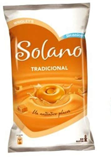 Lote de 2 kilos de Caramelos 'Solano sin Azúcar' Sabores a Elegir. Golosinas y Dulces. Juguetes y Regalos Baratos para Fiestas de Cumpleaños, Bodas, Bautizos, Comuniones y Eventos. (Tradicional)