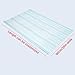 0.08in Thick Transparent Roofing Sheet,Impact Resistance/Anti-Uv Sun Roofing Tiles Fiberglass Daylighting Panels,Corrugated Roof Panel for Replacing Greenhouse,1-16 Pcs (35x31in,3 Pcs)