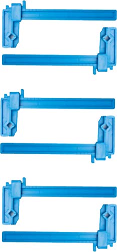 Excel Blades 3 Inch Plastic Bar Adjustable Clamps for Diorama, Modeling Clamps, Hob