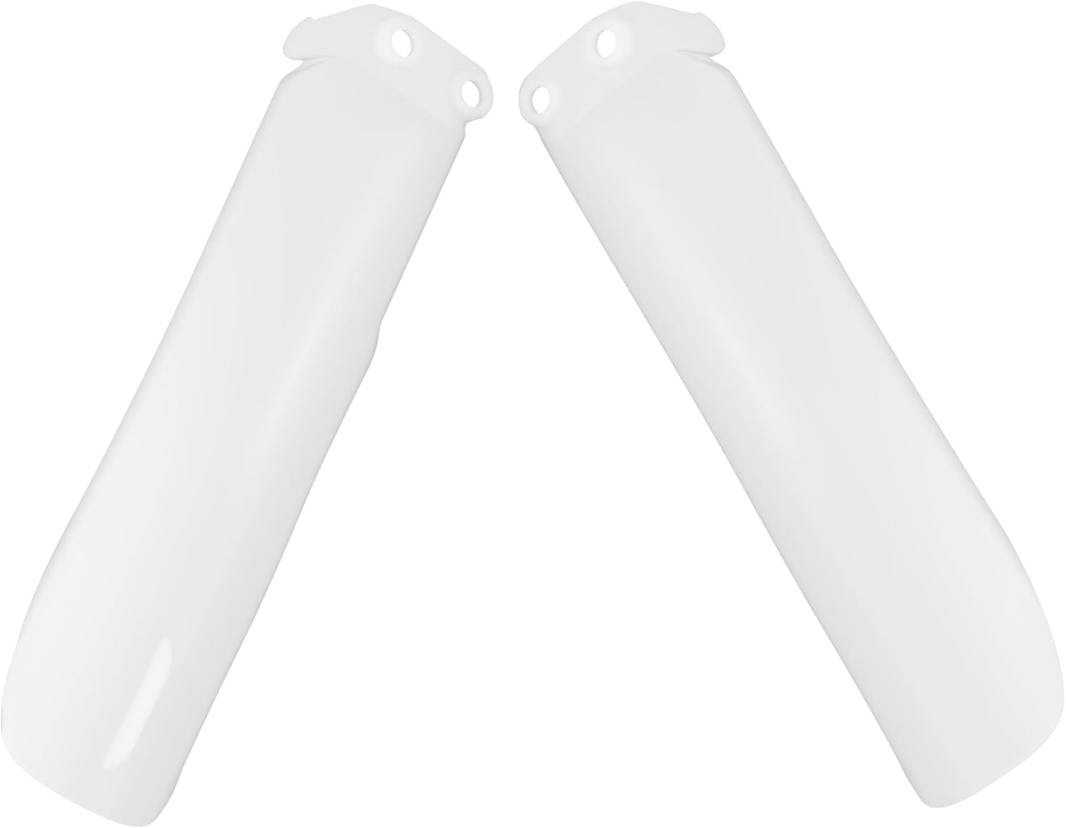 PRO BAT 290mm/11.4'' Front Fork Guard Fender Protector 150cc 160c 200cc 250cc Pit Pro Trail Dirt Bike White